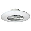 Voltomat Deckenventilator mit LED-Beleuchtung (Silber, Weiß, 60 cm, 40 W, Warmweiß) | BAUHAUS