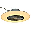 Voltomat Deckenventilator mit LED-Beleuchtung (Silber, Weiß, 60 cm, 40 W, Warmweiß) | BAUHAUS