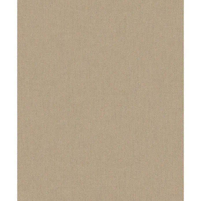 SCHÖNER WOHNEN-Kollektion New Spirit Vliestapete - Strukturbraun, Uni, 10,05 x 0,53 m - Detailaufnahme eines Stoffes in einem sanften Beigeton, ideal für Möbelbezüge oder Vorhänge, mit feiner Textur.