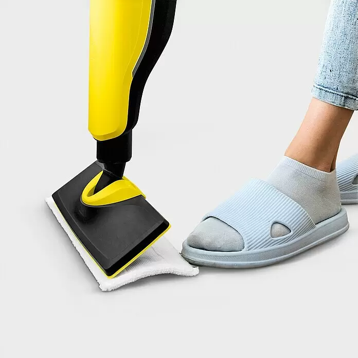Kärcher Dampfreiniger SC 2 Upright EasyFix - 1.600 W, Aufheizzeit: 0,5 min, Behältervolumen: 0,4 l - Anwendungsbeispiel