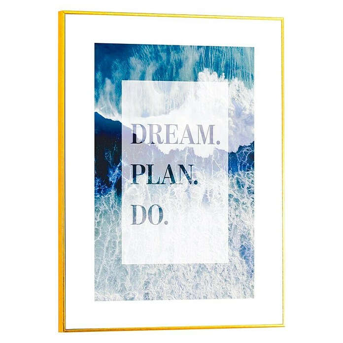 Canvasschilderij (Dream Plan Do, b x h: 30 x 40 cm) | BAUHAUS