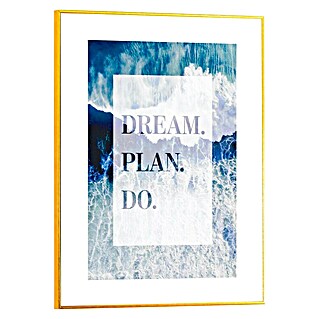 Canvasschilderij (Dream Plan Do, b x h: 30 x 40 cm)