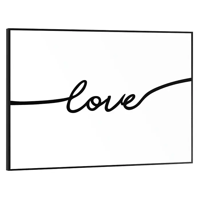 Reinders Bild Slim Frame BlackLove, B x H: 40 x 30 cm