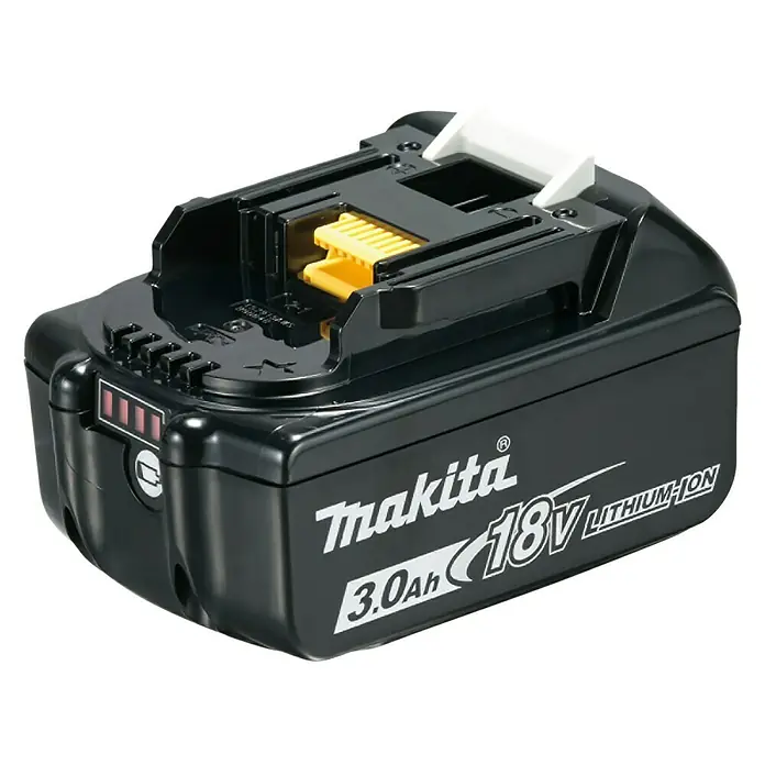 Makita LXT 18V Akku-Bohrschrauber DDF482RFJ - 18 V, 2 Akkus, 3 Ah, 62 Nm - Makita 3.0Ah 18V Lithium-Ionen-Akku für kabellose Elektrowerkzeuge, ideal für den professionellen Einsatz und Heimwerker.