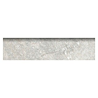 Zócalo cerámico Alamo (8 x 33,3 cm, Gris, Mate)