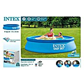 Intex Quick-Up-Pool Easy Set (Ø x H: 244 x 61 cm, Blau, 1 942 l, Mit Filterpumpe) | BAUHAUS