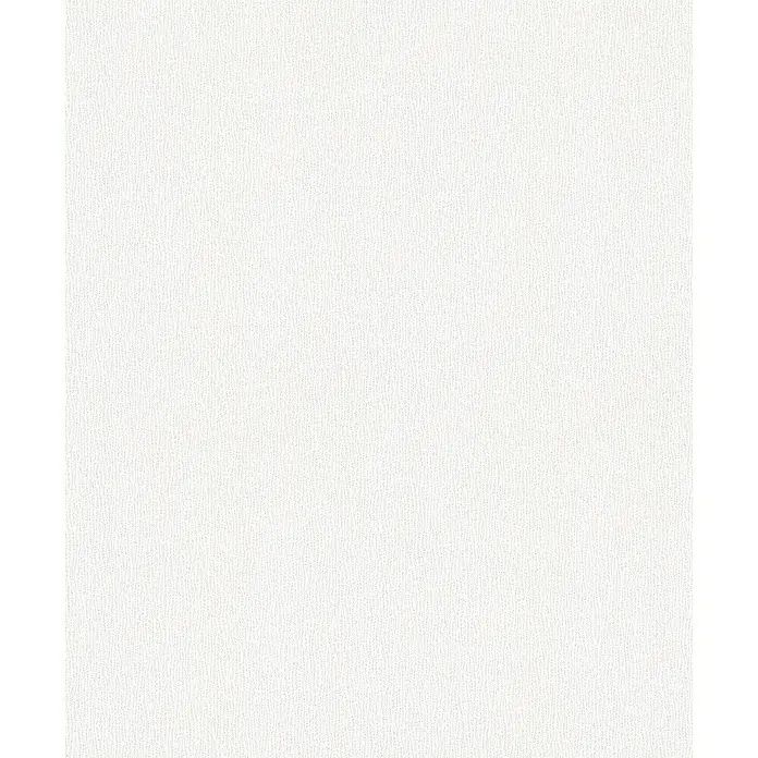 Marburg Sand & Stones Vliestapete Dune I - Silbercreme, Uni, 10,05 x 0,53 m - Feine, weiße Textur für Hintergründe. Minimalistische und elegante Leinwand für Designprojekte, die eine subtile Oberfläche benötigen.