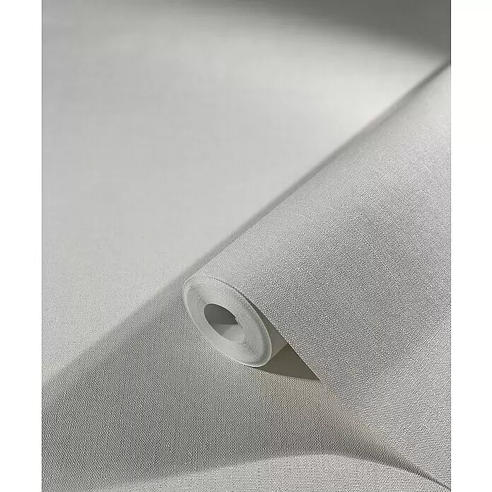 Marburg Sand & Stones Vliestapete Shades - Weiß, Uni, 10,05 x 0,53 m - Detailaufnahme