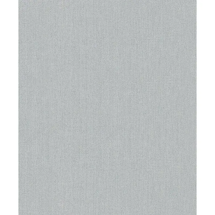 SCHÖNER WOHNEN-Kollektion New Spirit Vliestapete - Strukturgrau, Uni, 10,05 x 0,53 m - Nahaufnahme einer grauen Stofftextur, ideal als Hintergrund oder zur Darstellung von feinen Details. Vielseitig und neutral.