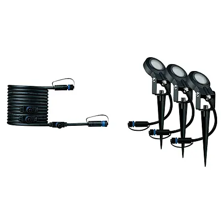 Paulmann Plug & Shine Set de luces de jardín LED