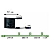 Paulmann Plug & Shine Basis-Set LED-Bodeneinbauleuchte Smart Home Zigbee (3,6 W, Silber, Ø x H: 9,8 x 9,2 cm, Per App steuerbar, IP65) | BAUHAUS