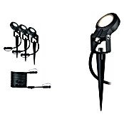 Paulmann Plug & Shine LED-Gartenspot-Set Sting Erweiterung (6 W, Anthrazit, 24 V, 3 Stk., Ø x H: 5,2 x 29 cm) | BAUHAUS