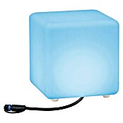 Paulmann Plug & Shine LED-Gartenstrahler Cube (2,8 W, Weiß, Per App steuerbar, IP65, L x B x H: 20 x 20 x 20 cm) | BAUHAUS