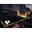 Paulmann Plug & Shine Basis-Set LED-Bodeneinbauleuchte Smart Home Zigbee (3,6 W, Silber, Ø x H: 9,8 x 9,2 cm, Per App steuerbar, IP65) | BAUHAUS