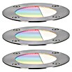 Paulmann Plug & Shine Basis-Set LED-Bodeneinbauleuchte Smart Home Zigbee (3,6 W, Silber, Ø x H: 9,8 x 9,2 cm, Per App steuerbar, IP65) | BAUHAUS