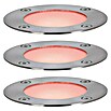 Paulmann Plug & Shine Basis-Set LED-Bodeneinbauleuchte Smart Home Zigbee (3,6 W, Silber, Ø x H: 9,8 x 9,2 cm, Per App steuerbar, IP65) | BAUHAUS
