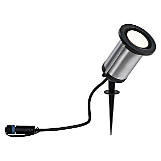 Paulmann Plug & Shine LED-Gartenstrahler Spot (Ø x H: 8,8 x 26,5 cm, Anthrazit, 5,1 W, IP65)