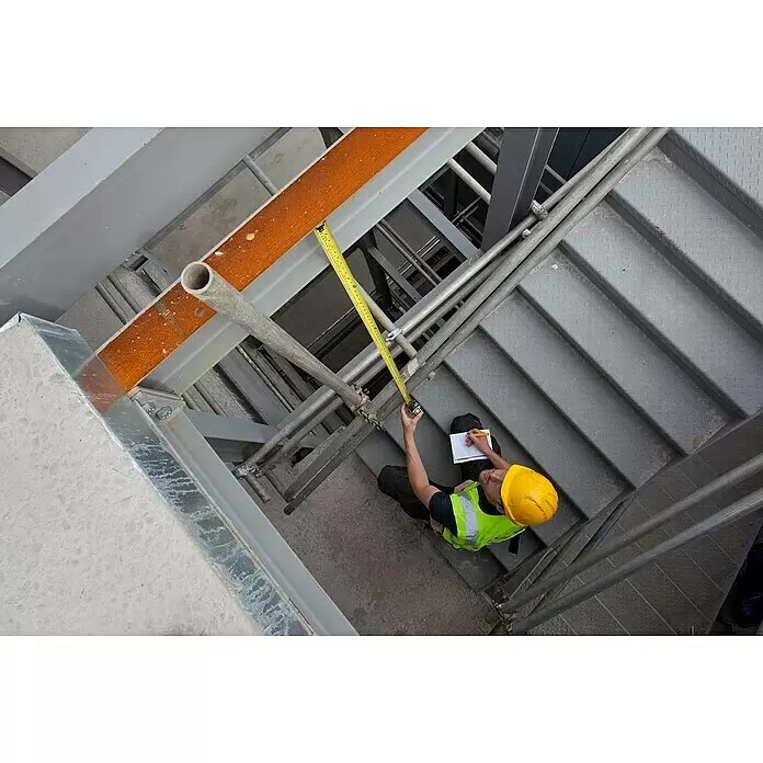 Stanley FatMax Kapselmaßband Autolock - Länge Maßband: 5 m - Anwendungsbeispiel