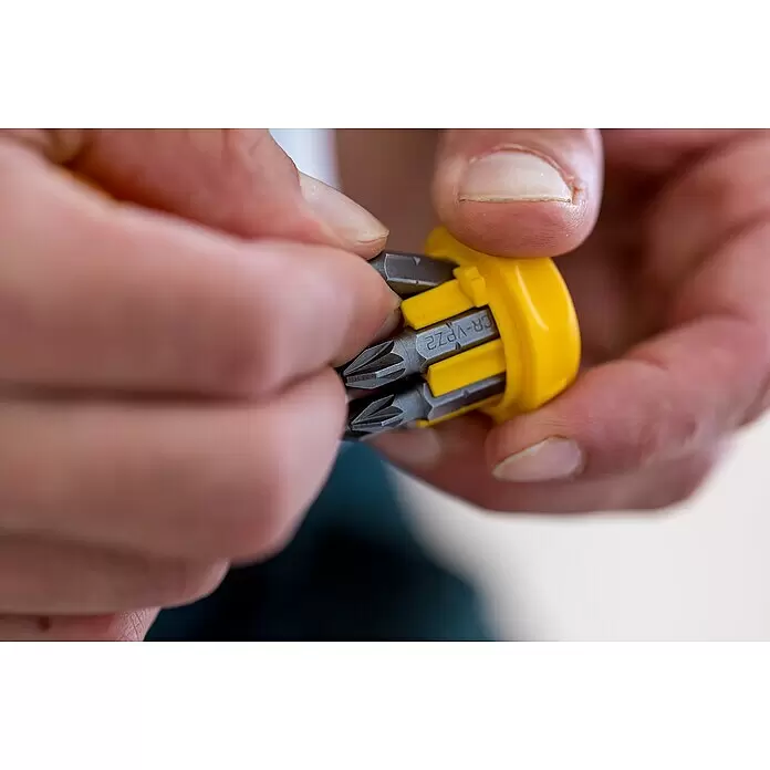 Stanley Vergaser Schraubendreher Stubby - 7 -tlg. - Detailaufnahme