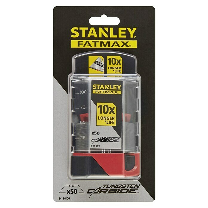 Stanley FatMax Trapezklinge Carbide50 Stk. Front View