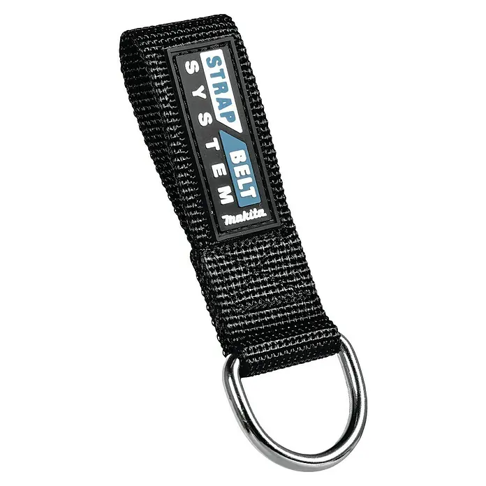 Makita Gürtelschlaufe - 6 Stk. - Makita Strap Belt System mit D-Ring aus Metall, ein robustes Zubehör für Werkzeuge und Ausrüstung, ideal für den professionellen Einsatz.