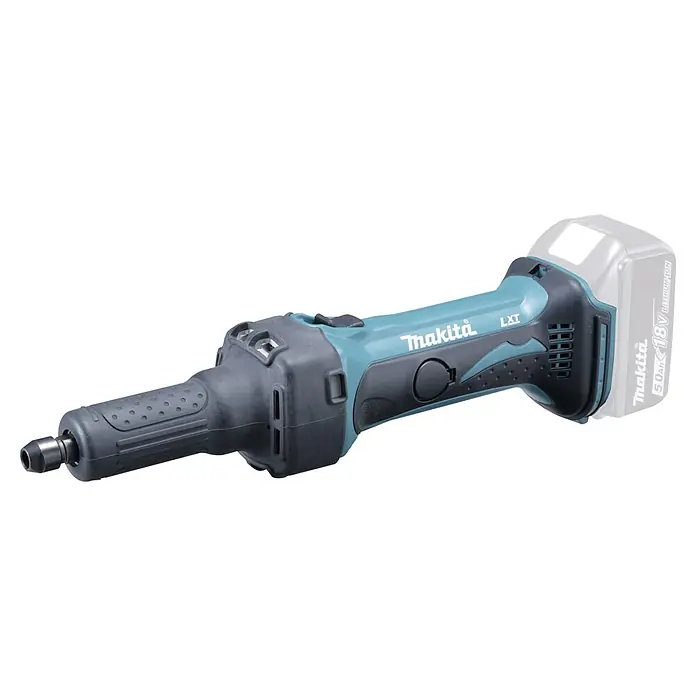 Makita LXT 18V Akku-Geradschleifer DGD800Z - 18 V, Ohne Akku, Leerlaufdrehzahl: 26.000 U/min - Makita LXT Akku-Geradschleifer mit Akku, ideal zum Schleifen, Polieren und für Detailarbeiten. Kompakt und leistungsstark.