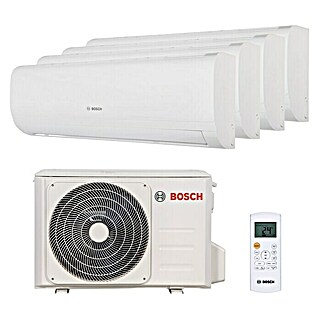 Bosch Aire acondicionado Inverter Climate 5000 4x1 (Potencia frigorífica máx. por unidad en BTU/h: 35.925 BTU/h, Potencia calorífica máx. por equipo en BTU/h: 35.925 BTU/h, Específico para: Espacios hasta 20 m² y 30 m²)