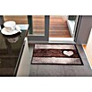 Astra Sauberlaufmatte Pure & Soft (L x B: 50 x 70 cm, Holzherz, Beige/Braun) | BAUHAUS