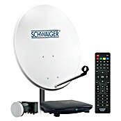 Schwaiger Mobile SAT-Anlage (Durchmesser: 35 cm, Digitales Single-LNB, Umweltfreundlicher Receiver durch geringen Stromverbrauch im Standby) | BAUHAUS