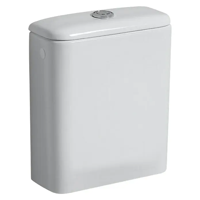 Geberit iCon Spülkasten - Mit schmutzabweisender Glasur, 14,5 x 37 x 42,5 cm, Keramik - WC-Spülkasten in Weiß, ein wesentlicher Bestandteil jeder modernen Badezimmerausstattung für effiziente und zuverlässige Spülvorgänge.