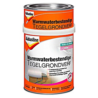 Alabastine Grondverf Tegels Warmwaterbestendig (Wit, 750 ml, Blik)
