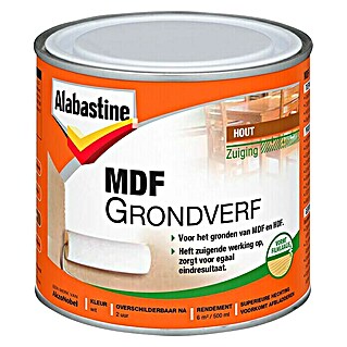 Alabastine Grondverf MDF 2 In 1 (Wit, 500 ml)