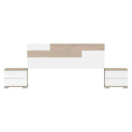 Muebles Pitarch  Cabecero de cama con mesitas Erika