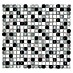 Mosaikfliese Quadrat Crystal Mix XCE 88 