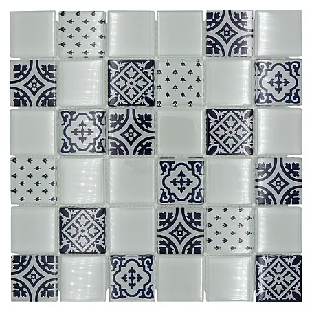 Mosaikfliese Quadrat Crystal XCM 8OP1