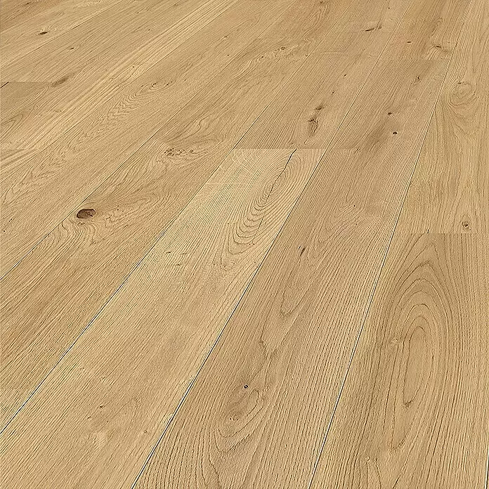 Living by Haro Parkettmuster Eiche geölt strukturiert - 290 x 180 x 11 mm, Landhausdiele - Detailaufnahme
