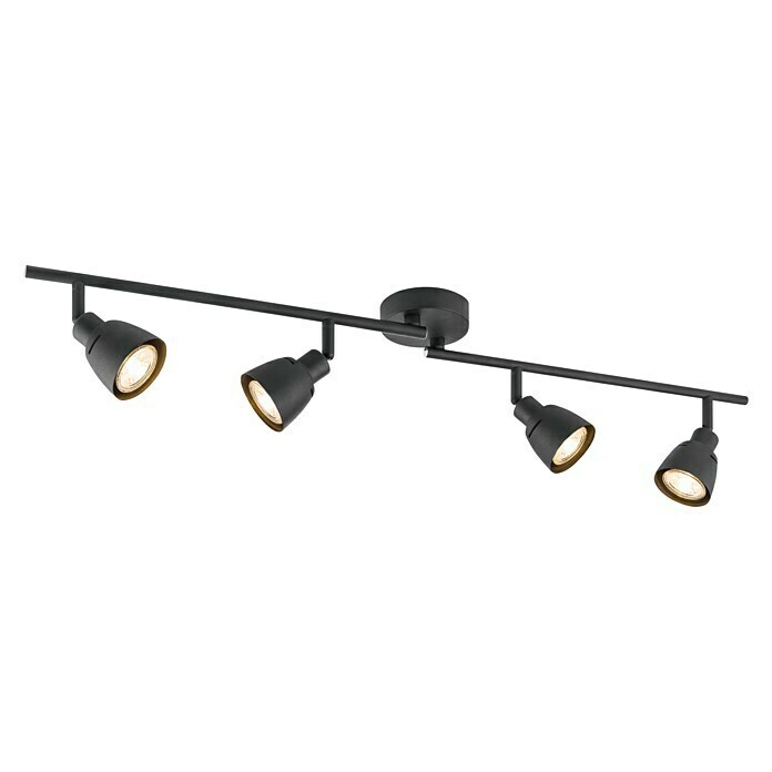 Home Sweet Home LED-Deckenstrahler Aka (5 W, L x B x H: 9,5 x 80,5 x 16,5 cm, Schwarz, Warmweiß) | BAUHAUS