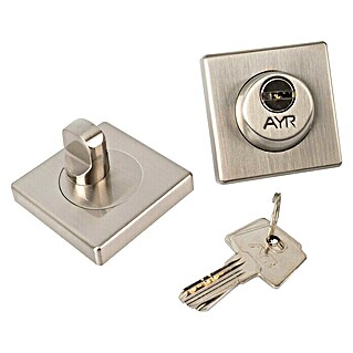 AYR Close Pestillo con bloqueo 103-66 CM (An x Al: 55 x 55 mm, Número de llaves: 2 ud.)