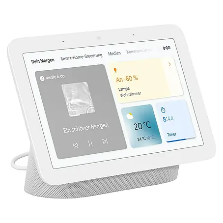 Google Nest  Sprachgesteuerter Lautsprecher Hub 2. Gen.