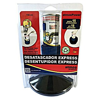 Atmos Desatascador express Atmospower Kit (Válvulas de salida, 150 ml)