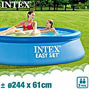 Intex Quick-Up-Pool Easy Set (Ø x H: 244 x 61 cm, Blau, 1 942 l, Mit Filterpumpe) | BAUHAUS