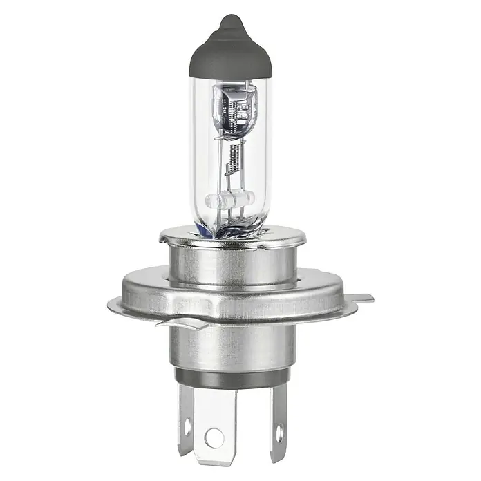 Formula 1® Hauptscheinwerfer-Lampen CL430 - H4, 2 Stk. - H4-Halogenlampe mit Glühwendel für bessere Sichtbarkeit. Ideal für Autos, Motorräder und andere Fahrzeuge.
