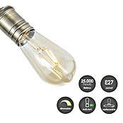 Home Sweet Home LED-Deckenleuchte Spy (4 W, L x B x H: 47 x 9,5 x 20,5 cm, Gold, Warmweiß, 3 Stk.) | BAUHAUS