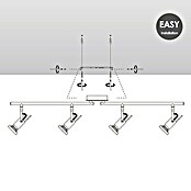 Home Sweet Home LED-Deckenstrahler Cali (5,8 W, L x B x H: 11,5 x 81,5 x 16,5 cm, Aluminium, Warmweiß, 4 Stk.) | BAUHAUS