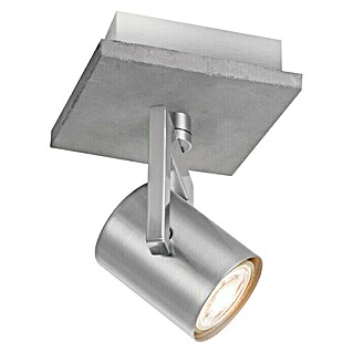 Home Sweet Home LED-Deckenstrahler Concrete (5,8 W, L x B x H: 11,5 x 11,5 x 17,5 cm, Beton, Warmweiß, Anzahl Leuchtmittel: 1 Stk.)