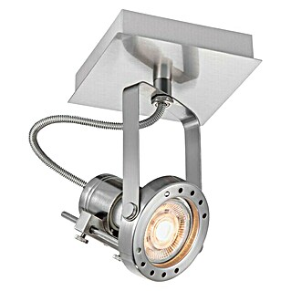 Home Sweet Home LED-Deckenstrahler Robo (5,8 W, L x B x H: 11,5 x 11,5 x 17 cm, Silber, Warmweiß, 1 Stk.)