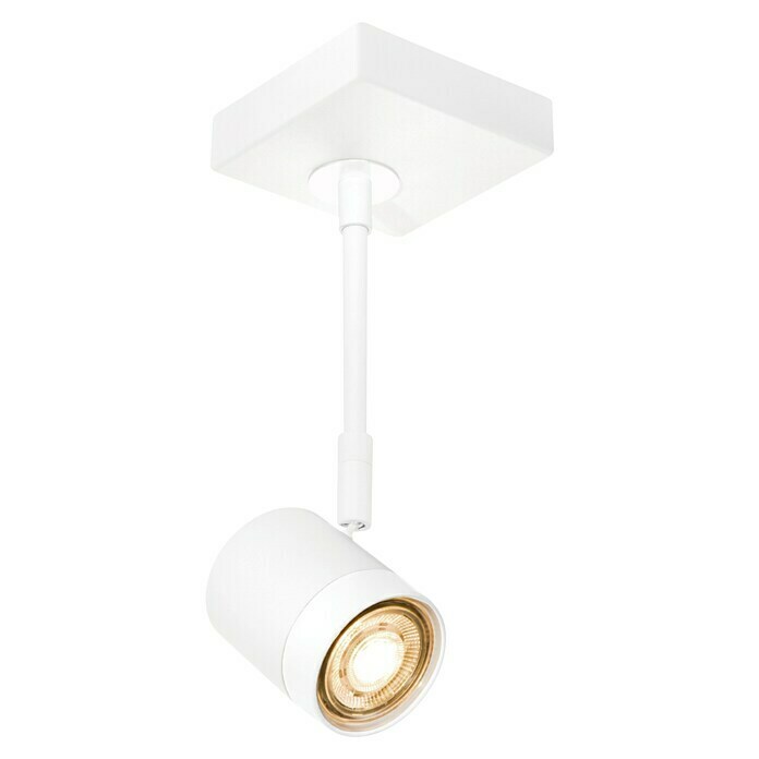 Home Sweet Home LED-Wandstrahler Manu (5,8 W, L x B x H: 9,5 x 9,5 x 25 cm, Sandweiß, Warmweiß, 1 Stk.) | BAUHAUS