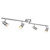 Home Sweet Home LED-Deckenstrahler Cilindro (5,8 W, L x B x H: 9,5 x 81 x 16,2 cm, Silber, Warmweiß) | BAUHAUS