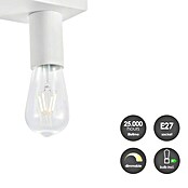 Home Sweet Home LED-Deckenleuchte Nitro (4 W, L x B x H: 30 x 9,5 x 10,5 cm, Weiß, Warmweiß, 2 Stk.) | BAUHAUS