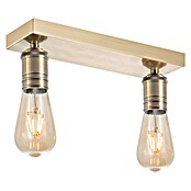 Home Sweet Home LED-Deckenleuchte Nitro (4 W, L x B x H: 30 x 9,5 x 10,5 cm, Bronze, Warmweiß, 2 Stk.) | BAUHAUS